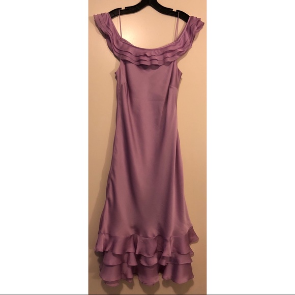 ralph lauren lilac dress